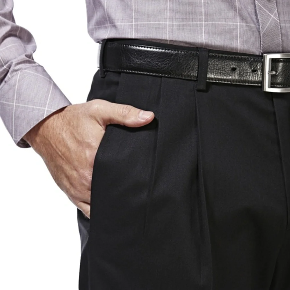 NWT Mens 42x30 Haggar Premium No Iron Dress pants